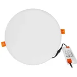 Kedvezmény Tracon beépíthető álmennyezeti vízmentes LED panel6W 420Lm 4000K természetes fehér kerek IP66 süllyesztett
