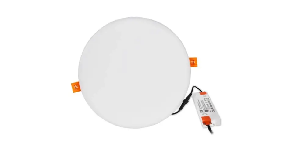 Kedvezmény Tracon beépíthető álmennyezeti vízmentes LED panel6W 420Lm 4000K természetes fehér kerek IP66 süllyesztett