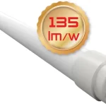 Prémium Tracon LED 18W 2450lm 4000K fénycső üveg opál burás természetes fehér LT8GH12018NW