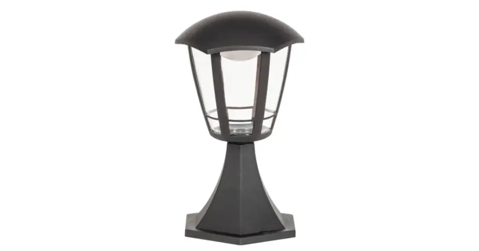 Sorrento kültéri LED 8W talpas álló fekete IP44 Rábalux 8127 Csak ma