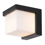 Rábalux Andelle LED kültéri fali lámpa 10W 500lm 3000K fekete IP54 77095 Nézd meg most