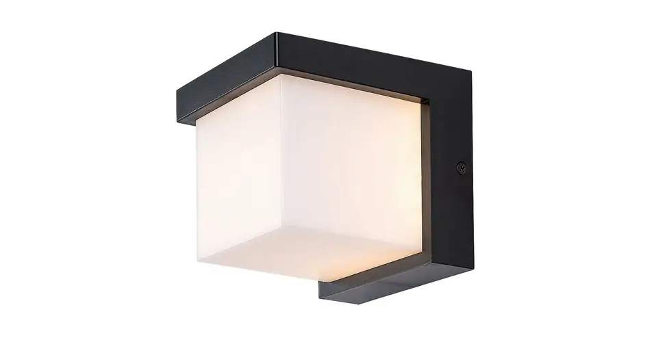 Rábalux Andelle LED kültéri fali lámpa 10W 500lm 3000K fekete IP54 77095 Nézd meg most