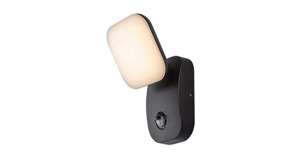 Rábalux Odiel LED kültéri fali lámpa 12W 850lm 3000K fekete IP44 77058 Olcsó