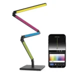 Árcsökkenés EMOS GoSmart LED álló lámpatest, fekete, 100Lm-1100Lm 175 cm, meleg fehér /RGBIC WiFi ZCW34BR