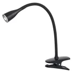 Rábalux Jeff modern megjelenésű csiptetős fekete asztali lámpa LED 4,5W 330lm 4197 Szezonális akció