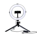 Ajánlat Optonica gyűrűs LED szelfi lámpa 5V USB 10W 800 lumen CCT IP20 9515