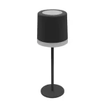 Optonica újratölthető LED asztali lámpa 2,5W 280lm CCT fekete IP54 254 Kihagyhatatlan ajánlat