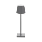 Végkiárusítás Optonica újratölthető LED asztali lámpa 2,5W 230lm CCT szürke IP44 269