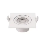 Optonica COB LED beépíthető négyzet spot lámpa 7W 2700K meleg fehér 525 lumen 3289 Biztonságos fizetés