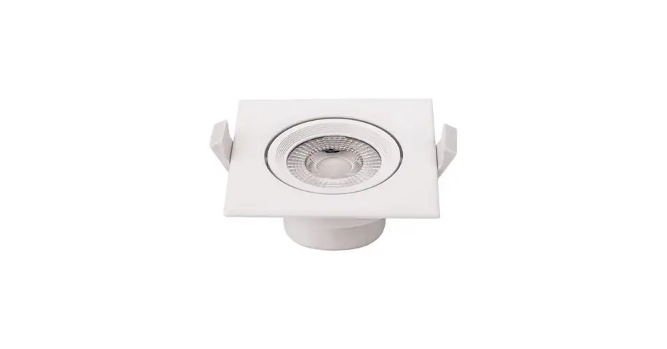 Optonica COB LED beépíthető négyzet spot lámpa 7W 2700K meleg fehér 525 lumen 3289 Biztonságos fizetés