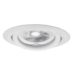 Expressz kézbesítés Kanlux ARGUS II beépíthető spotlámpa kerek billenthető fehér IP20 CT-2115-W