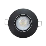 Vedd meg most Elmark LED beépíthető spot lámpa kerek fekete 5W 450lm CCT IP20 92SPL8305CCT/BL