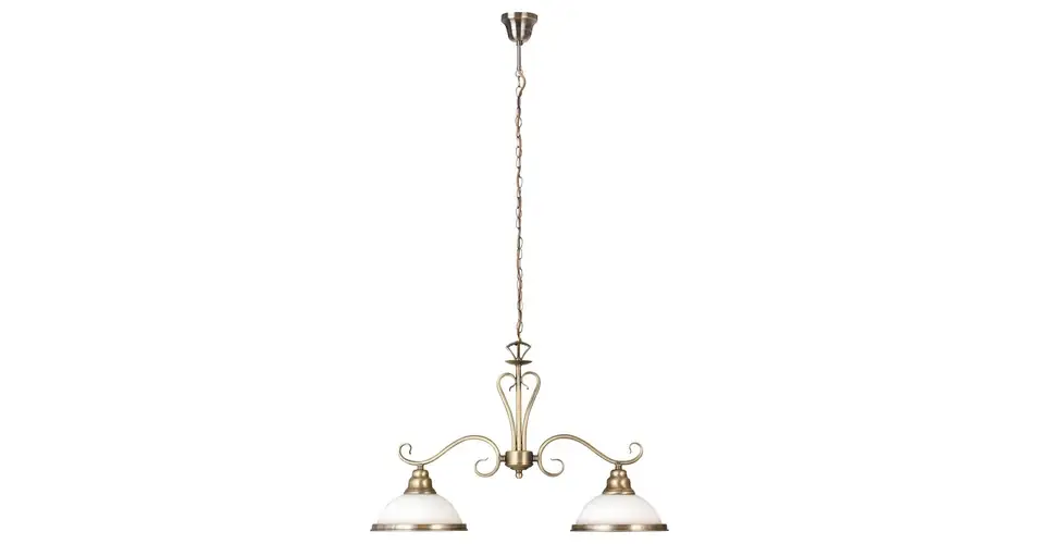 Rábalux Elisett klasszikus megjelenésű kétágú csillár E27 2x60W 2757 Kiárusítás