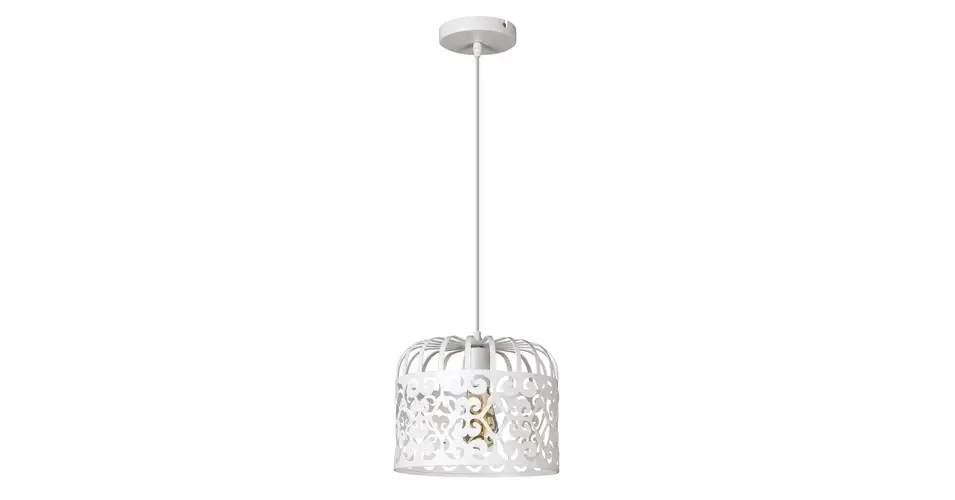 Kedvezményes ár Rábalux Alessandra vintage függeszték fehér E27 60W 2161