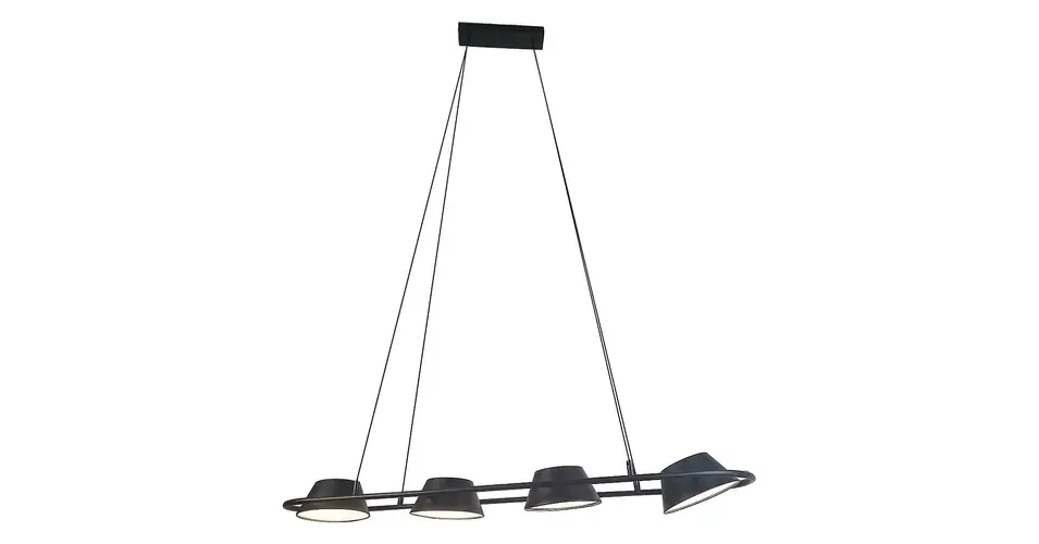 Legnépszerűbb Rábalux Odiss függeszthető LED lámpa 36W 1850lm 3000K fekete 72218