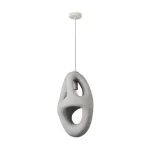Vásárlói kedvenc Optonica függeszték 1xE27 fehér-szürke 300x510mm IP20 19083