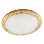 Olcsóbb Ufo mennyezeti lámpatest natur színben D30cm Rábalux 5411