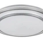 Csak ma Rábalux Lupita minimál stílusú ezüstszínű mennyezeti lámpa LED 40W 2700lm 3000-6500K 2131
