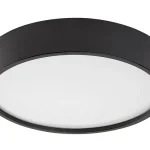 Biztonságos vásárlás Rábalux Larcia modern megjelenésű fekete kerek szenzoros mennyezeti lámpa LED 19W 1000lm/1900lm 4000K 75011