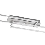 Népszerű Rábalux Demetrius modern megjelenésű mennyezeti lámpa LED 40W 2850lm/4400lm 4000K 71012