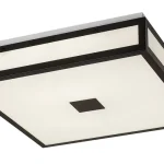 Rábalux Zoya mennyezeti LED lámpa 18W 1350lm 4000K 30x30cm fekete 75031 Utolsó esély
