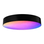 Legkelendőbb Optonica LED mennyezeti lámpa 40W+RGB 10W 3000lm CCT fekete távirányítós IP20 12819