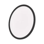 Legjobb ár Emos FLORI LED mennyezeti lámpa fekete kerek 18W 1800lm 4000K IP20 ZM1404