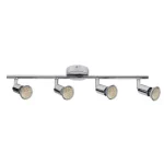 Biztonságos fizetés Norton LED 4-es spot lámpa GU10 4x3W fényes króm Rábalux 6988