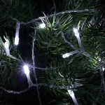 Somogyi LED-es elemes fényfüzér 50 LED hideg fehér időzítős MLC 58/WH Akció