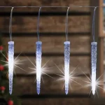 Exkluzív ajánlat Somogyi LED-es jégcsap fényfüzér 270 db hideg fehér LED KJL 15