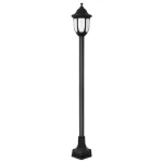 Avide Mateo-XL kültéri állólámpa fekete 1xE27 1220 mm IP44 AOPLXL-1XE27-MAT Árengedmény