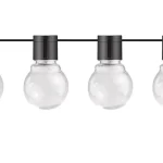 Optonica napelemes szolár LED fényfüzér 7m 20db LED 128lm 2700K IP65 9095 Árcsökkenés