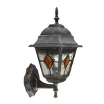 Bestseller Monaco kültéri falikar tiffany üveggel 1XE27 foglalat IP43 Rábalux 8182