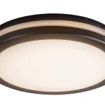 Vedd meg most Rábalux Indre LED kültéri mennyezeti lámpa 28W 2450lm CCT fekete IP54 77035
