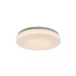 Rábalux Lowar kültéri LED mennyezeti lámpa kerek 12W CCT D24cm IP44 77133 Prémium