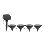 Garden of Eden kültéri LED-es leszúrható színes szolár virágok RGB 300mAh 76x50x25cm / 360cm 11732 Nézd meg most