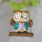 Garden of Eden felakasztható szolár dekoráció bagoly 2 fehér LED 10x6x28 cm 11428E Nézd meg most