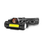 Phenom COB+SMD LED-es fejlámpa akkumulátorral 18616B Azonnal elérhető