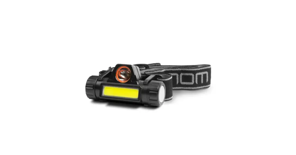 Phenom COB+SMD LED-es fejlámpa akkumulátorral 18616B Azonnal elérhető