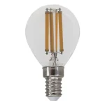Rábalux LED izzó kisgömb filament E14 G45 6W 850lm 3000K meleg fehér 79031 Árcsökkenés