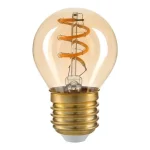 Avide soft filament LED izzó kisgömb E27 3W 200lm 2500K ABLSFMG27EW-3W Expressz kézbesítés