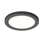 Optonica LED panel kerek 10W/15W/18W 1800lm CCT fekete IP20 2598 Azonnal elérhető