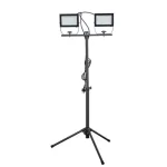 GAO Titan állványos dupla LEDreflektor fényvető, 2x50W, 2x5000 lm, 4000K IP65 kivitel Ispot 47016 Árcsökkenés