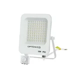 Ne maradj le Optonica LED reflektor mozgásérzékelővel fehér 50W 4500lm 6000K hideg fehér IP65 5769