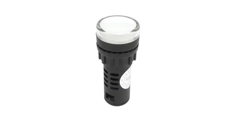Kiárusítás Elmark ipari LED jelzőlámpa 22mm 24V fehér 401124