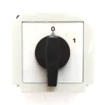 Apator 4G25-10-PK tokozott 3p ipari ki-be kapcsoló IP55 Outlet