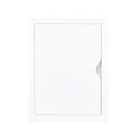Nézd meg most Elmark műanyag szerelőajtó 25/40 fehér 385x235 mm beépítés 500179/WH