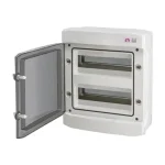 ETI lakáselosztó doboz falon kívüli 24 (2x12) modul kiselosztó IP65 001101063 Kedvezmény