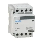 Outlet Elmark K széria moduláris kontaktor mágneskapcsoló K40 25A 230V AC 2NO+2NC 23410