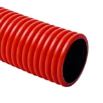 Csak ma Kopos 40/32 mm behúzószálas lépésálló gégecső (közműcső) földbe duplafalú piros 50 m/tekercs KF 09040 BA